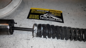 ТО пружинно-эластомерной вилки велосипеда