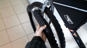 Замена покрышки велосипеда