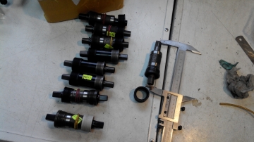 Замена каретки велосипеда