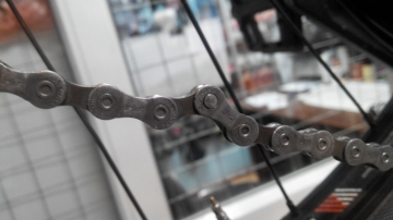 Ремонт погнутой цепи велосипеда