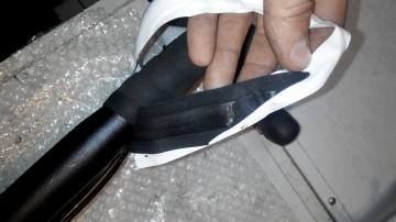 Замена обмотки руля