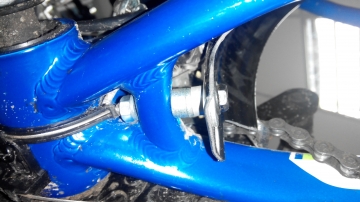 Установка брызговиков со спицами