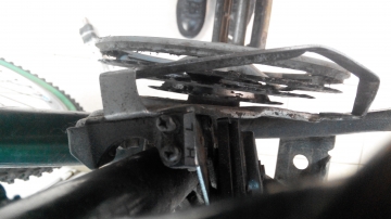 Замена переднего переключателя скоростей велосипеда