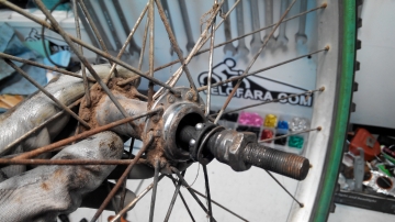 Обслуживание конусной втулки велосипеда