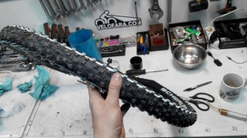 Замена обода колеса велосипеда