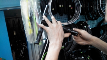 Установка рулевой колонки велосипеда