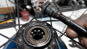 Обслуживание конусной втулки велосипеда