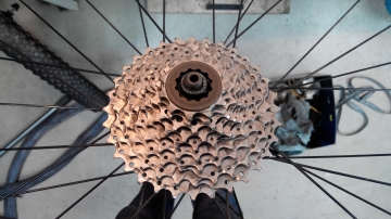 Чистка кассеты в растворителе