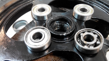 Выпрессовка + запрессовка промов во втулке