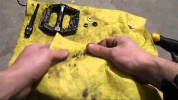 Ремонт педалей велосипеда