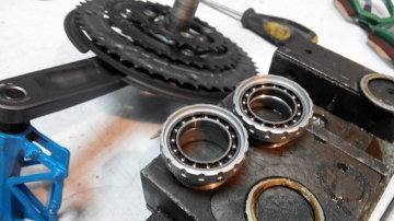 Замена каретки велосипеда