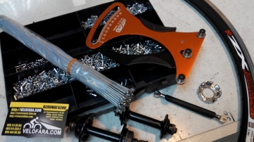 Спицовка колеса велосипеда