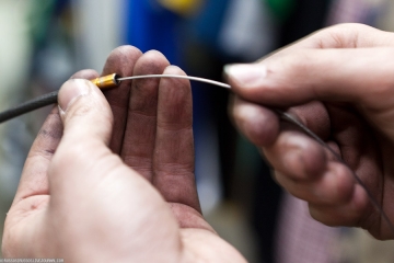 Замена троса велосипеда