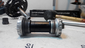 Замена каретки велосипеда