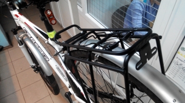 Установка багажника на велосипед