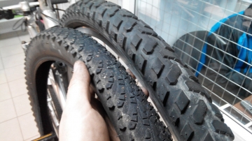 Замена покрышки велосипеда