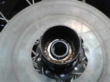 Обслуживание барабана кассетной втулки велосипеда